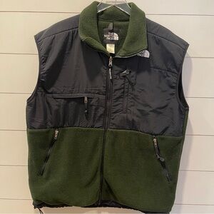 The North Face Men's 95 Retro Denali Colorblock Green & Black Vest Size XL